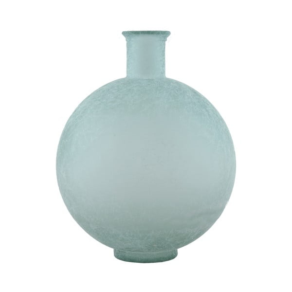 Artemis kék újrahasznosított üveg váza, magasság 44 cm - Ego Dekor