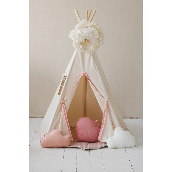 Gyerek teepee sátor Fluffy Pompoms – Moi Mili-image-1