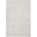 Világosszürke gyapjú szőnyeg 133x190 cm Morphic – Agnella