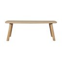 Tölgyfa étkezőasztal 100x220 cm Tablo – WOOOD