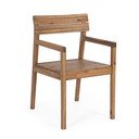 Natúr színű tömörfa kerti szék Rodano – Bizzotto