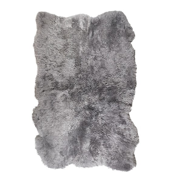 Darte szürke rövid szálas szőrme szőnyeg, 170 x 110 cm - Arctic Fur