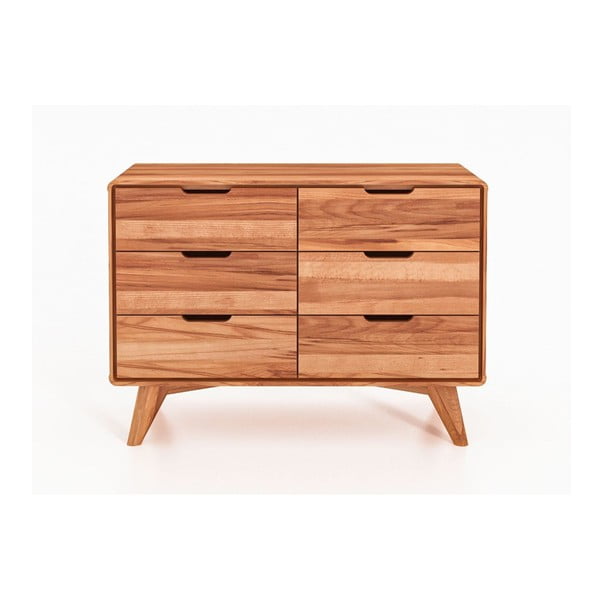 Alacsony bükkfa komód 90x63 cm Greg - The Beds-image-2