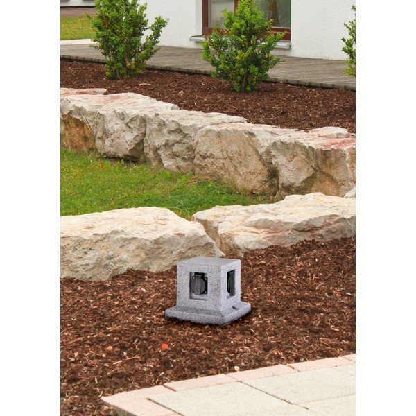 Kültéri lámpa (magasság 17 cm) Garden socket – Trio-image-1
