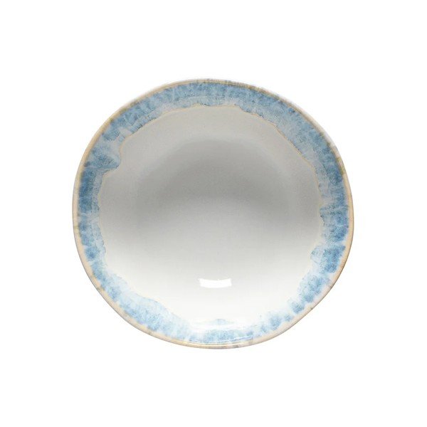 Fehér-világoskék agyagkerámia tál ø 16 cm Brisa – Costa Nova-image-4