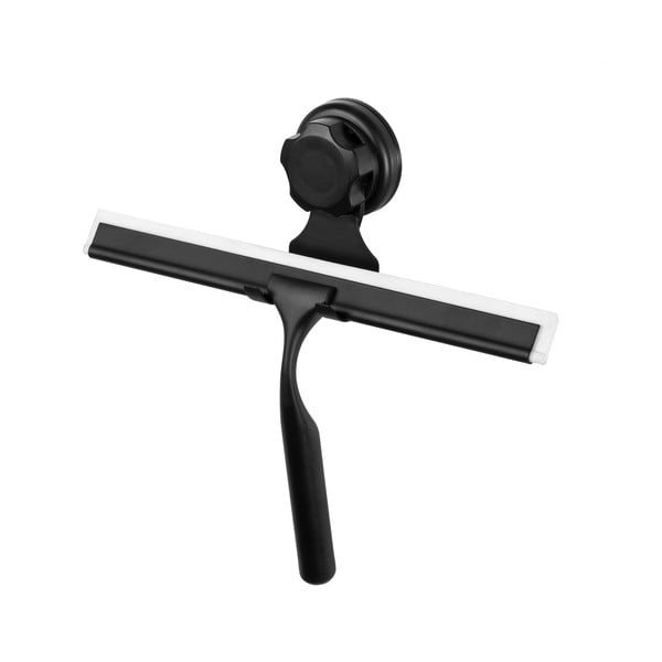Bestlock Black Double Hook Squeegee fekete vízlehúzó öntapadós tartóval - Compactor-image-4