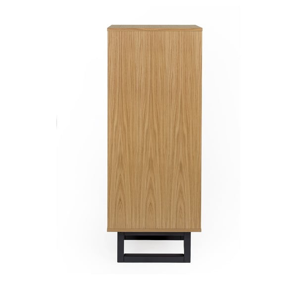 Camden Narrow Diamond Print nyírfa komód, 40 x 123 cm - Woodman-image-3