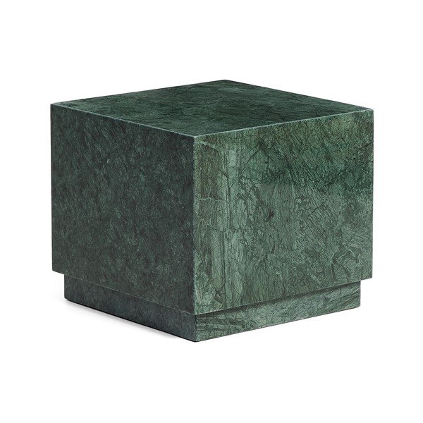 Márvány tárolóasztal 40x40 cm Sorein – Kave Home