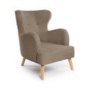 Bézs füles fotel Noemye – Bonami Selection