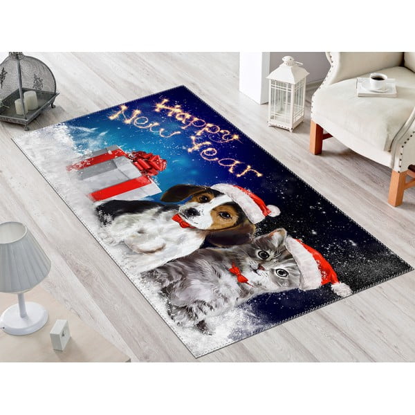 Christmas Period Dogs szőnyeg, 50 x 80 cm - Vitaus