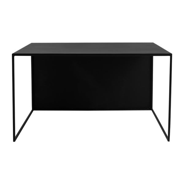2Wall fekete tárgyalóasztal, hosszúság 80 cm - Custom Form