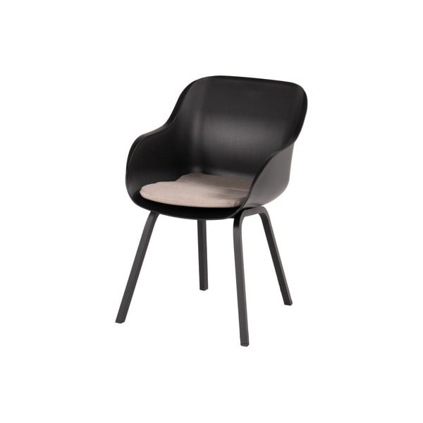 Fekete műanyag kerti szék szett 2 db-os Le Soleil Element – Hartman