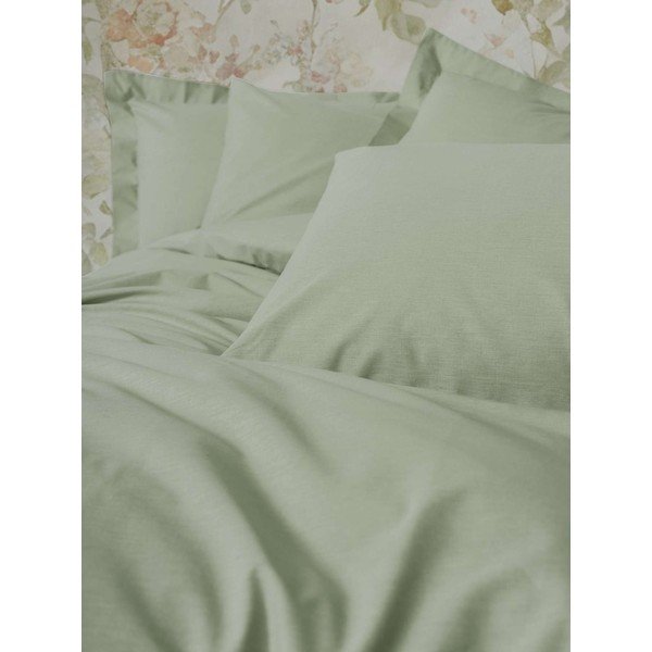 Zsályaszínű egyszemélyes ágyneműhuzat 200x140 cm Plain  – Mijolnir-image-1