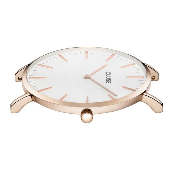 La Bohéme női karóra szürke bőrszíjjal és rózsaarany színű részletekkel - Cluse-image-1