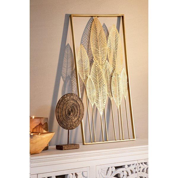 Fém fali dekoráció 52,5x95 cm Adhira – Bizzotto-image-2