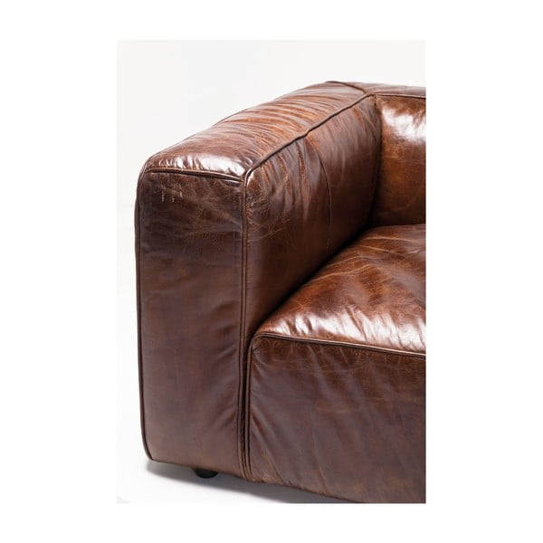 Cubetto háromszemélyes bőrkanapé - Kare Design-image-2