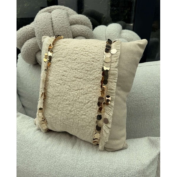 Párnahuzat 43x43 cm Sequins – Mioli Decor-image-2