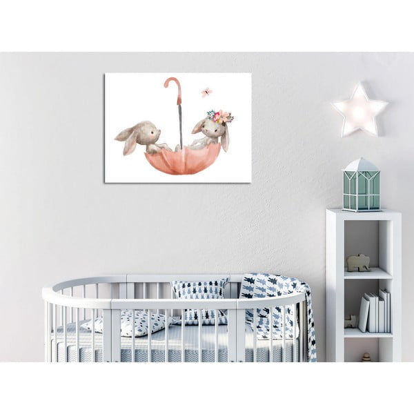 Gyerekszoba kép 40x30 cm Bunnies – Wallity-image-2