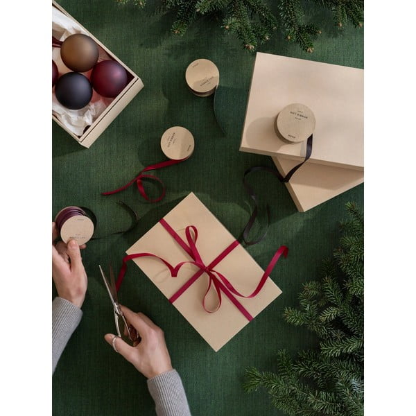 Üveg kézzel fújt karácsonyfadísz készlet 2 db-os ø 9 cm Juhla – Blomus-image-1