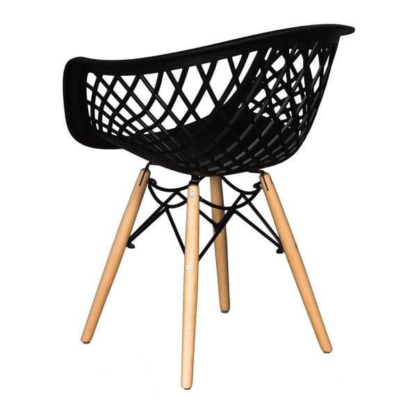 René fekete étkezőszékek, 2 darab - Evergreen House-image-2