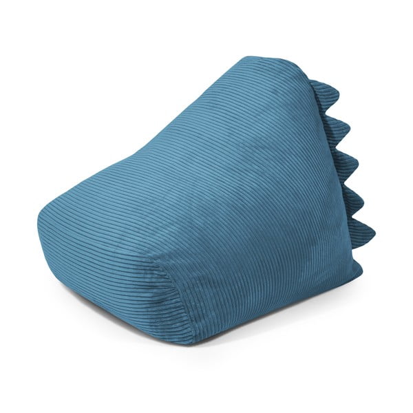 Kék kordbársony gyerek babzsákfotel Snug 80 Dragon – SLOWDOWN