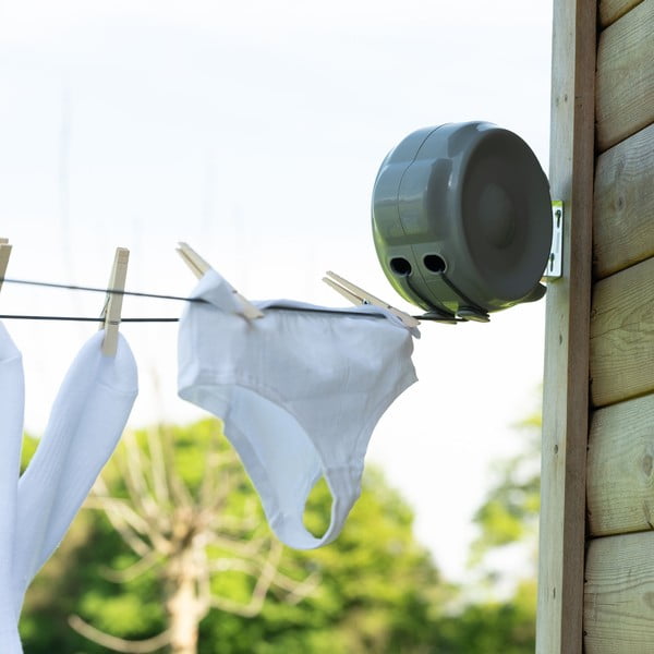 Szürke fali ruhaszárító 30 m – Addis-image-1