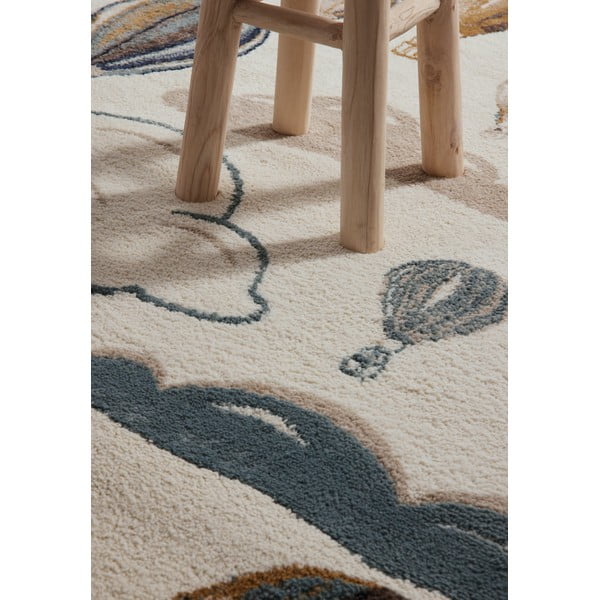 Krémszínű gyerek szőnyeg 120x170 cm Hot Air Balloon – Hanse Home-image-2