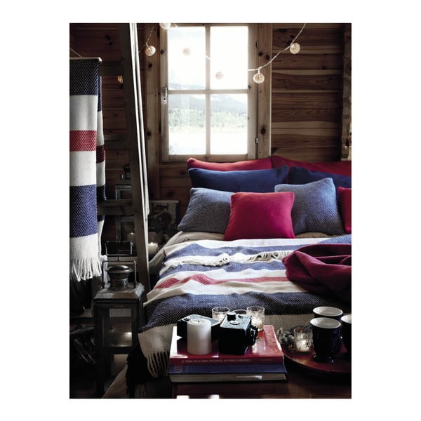 Granite fehér-barna pléd, 140 x 180 cm - Euromant-image-4