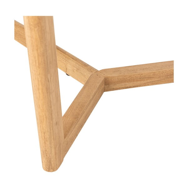 Kaucsukfa étkezőasztal 100x200 cm Serrone – Bloomingville-image-4