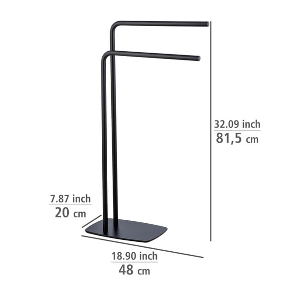 Acél törölközőtartó állvány Iria – Wenko-image-3