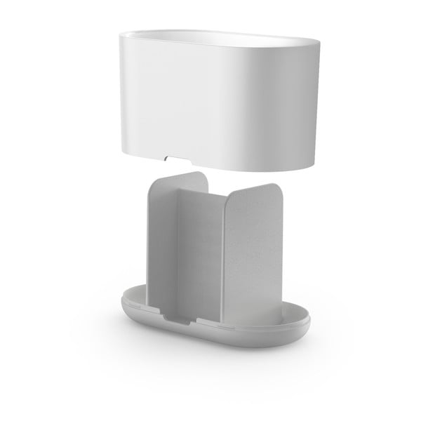 Fehér műanyag fogkefetartó pohár Duo – Joseph Joseph-image-2