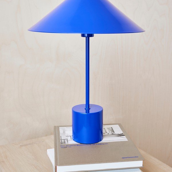 Kék fém asztali lámpa (magasság 50 cm) Kasa – OYOY Living Design-image-1