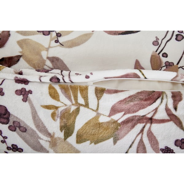 Fehér-barna egyszemélyes mikroplüss ágyneműhuzat 140x200 cm Ramita – My House-image-2