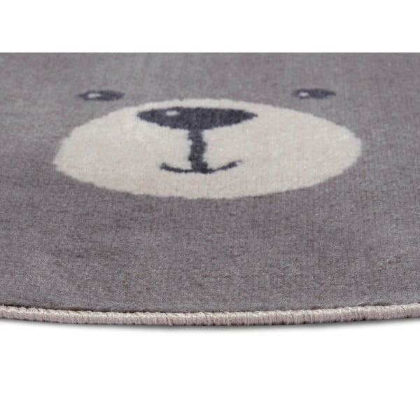 Szürke gyerek szőnyeg ø 140 cm Bear – Hanse Home-image-2