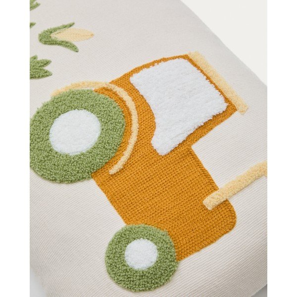 Pamut gyerek párnahuzat 30x50 cm Pecky – Kave Home-image-3