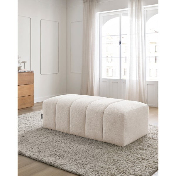 Fehér buklé lábtartó Annecy – Bobochic Paris-image-1