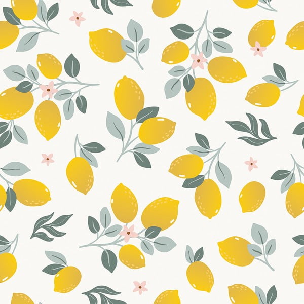 Gyerek tapéta 10 m x 50 cm Lemons – Lilipinso