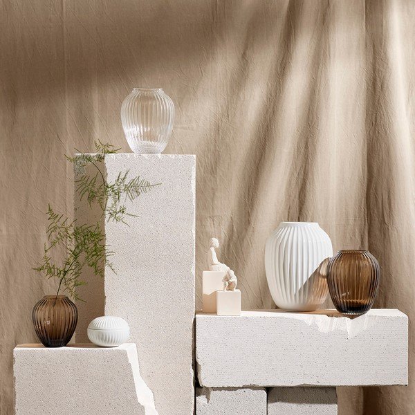 Hammershoi fehér porcelán doboz, ⌀ 11,5 cm - Kähler Design-image-3