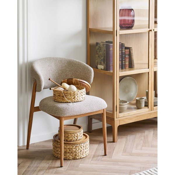 Vízijácint tárolókosár szett 3 db-os ø 30x15 cm Botofte – House Nordic-image-1