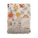 Pamutkeverék takaró 130x160 cm Vivielle – Bloomingville