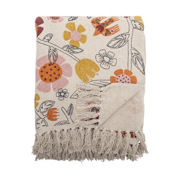 Pamutkeverék takaró 130x160 cm Vivielle – Bloomingville