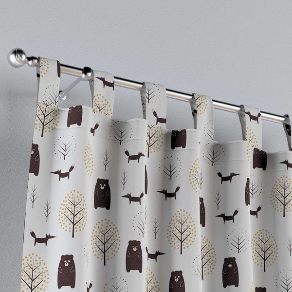 Gyerek függöny 260x130 cm Magic Collection - Yellow Tipi-image-4