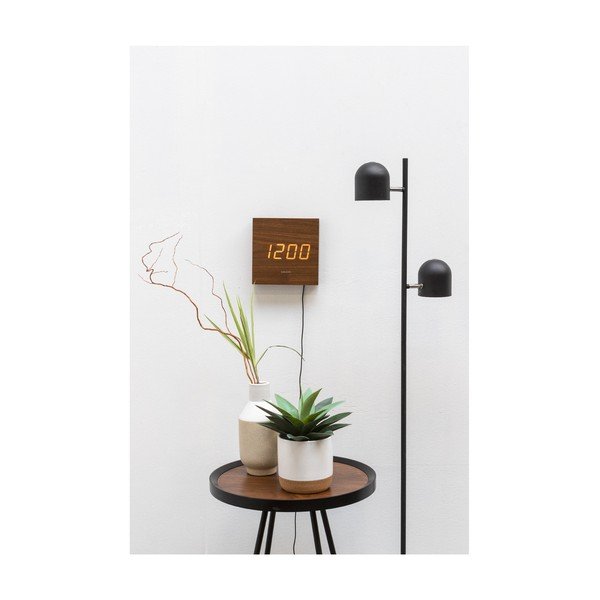 Square barna LED falióra - Karlsson-image-1