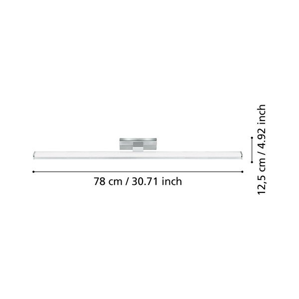 Ezüstszínű LED fali lámpa PANDELLA 1 – EGLO-image-2