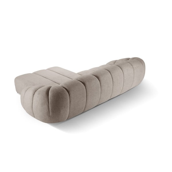 Bézs sarokkanapé (jobb oldali) Diana – Micadoni -image-3