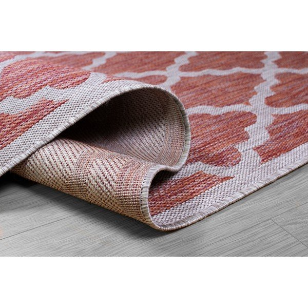 Pauda piros-bézs szőnyeg, 120 x 170 cm - Flair Rugs-image-2