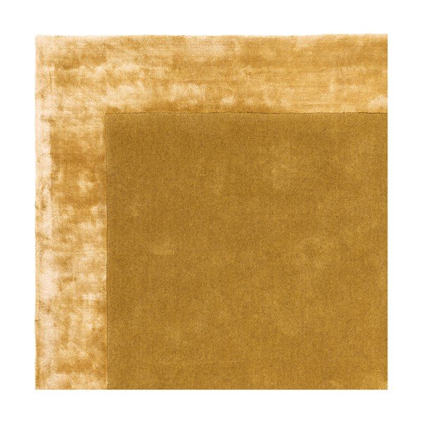 Okkersárga kézi szövésű gyapjú keverék szőnyeg 160x230 cm Ascot – Asiatic Carpets-image-2
