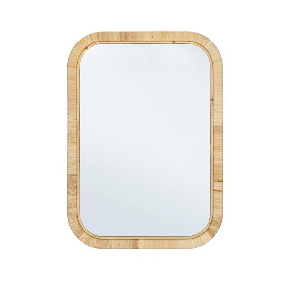 Fali tükör rattan kerettel 50x70 cm Hakima – Bizzotto