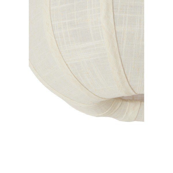 Krémszínű mennyezeti lámpa textil búrával ø 30 cm Zosia – Light & Living-image-3