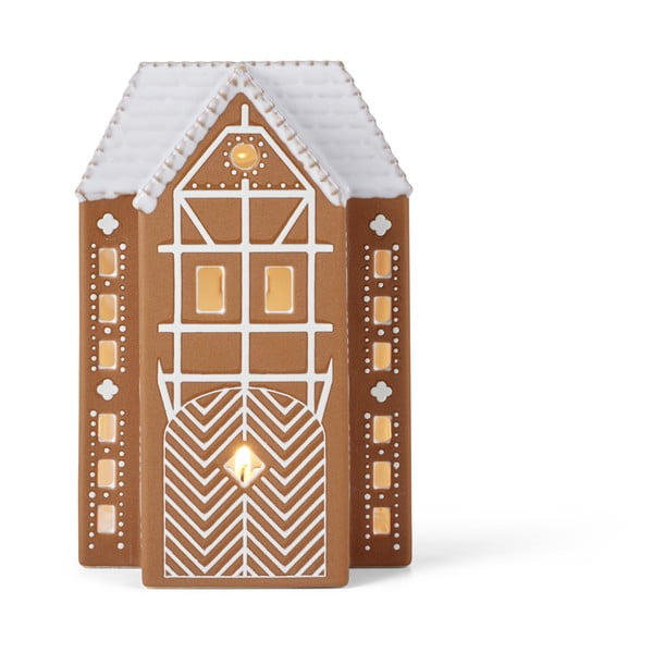 Kerámia gyertyatartó teamécseshez Gingerbread Lighthouse – Kähler Design-image-2